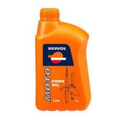 Масло вилочное REPSOL 10W  MOTO FORK OIL 10W  (1л.)